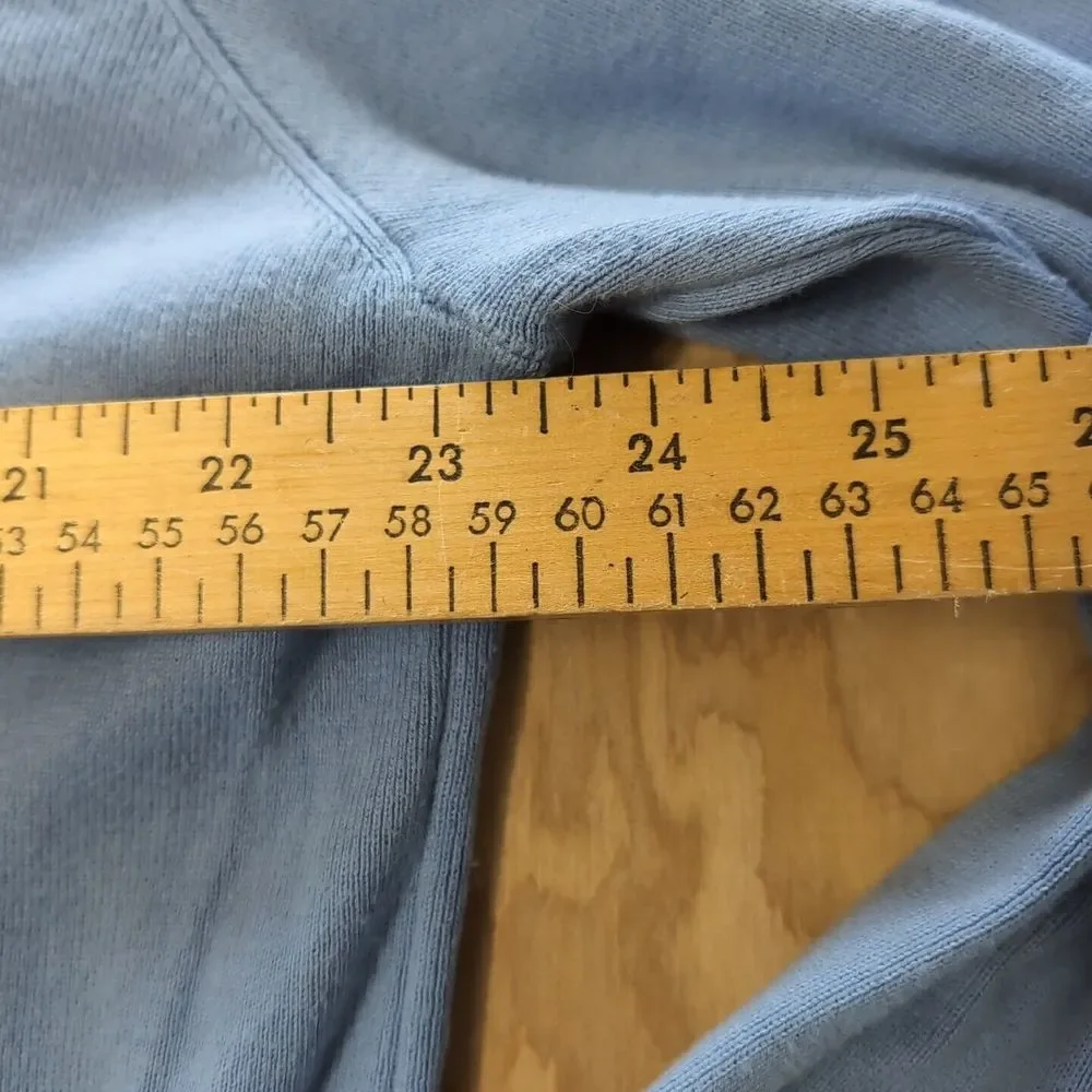 Polo Ralph Lauren Pima‎ V-Neck Sweater Men's XL Baby Blue Long Sleeve